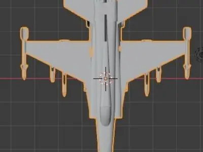 F-5 Tiger Wannabe 3D model