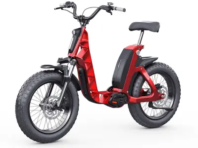 Electric Bicycle 3D model buy