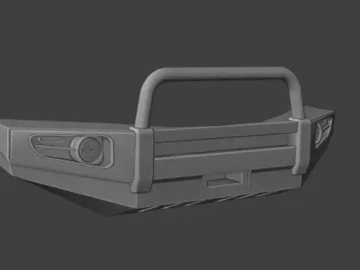 ARB FRONT BUMPER  Low-poly 3D model