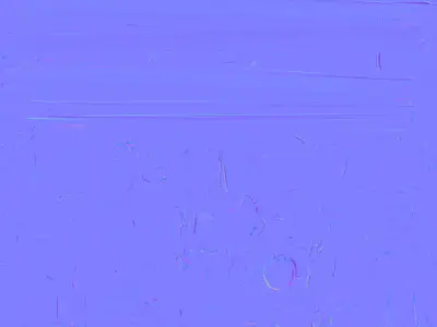 Handmade Scrap Sword 3D Model Post Apocalyptic Weapon Low-poly 3D model