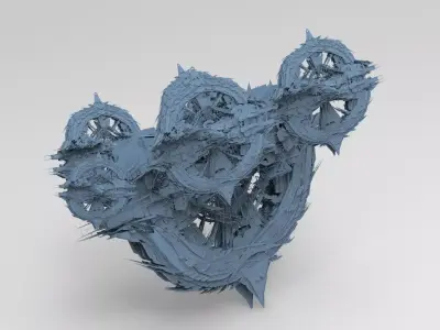 Dragon City chariot 8 3D model