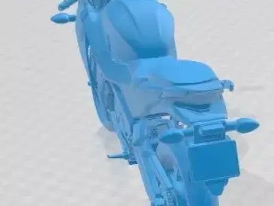 Honda CBR 125R 2011 Printable Motorbike 3D print model