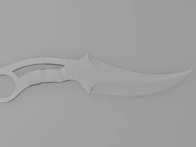 Fang Knife - Standoff 2 3D model purchase