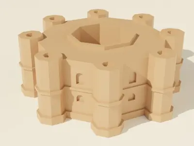 Castel del Monte 3D print model purchase