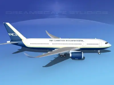Airbus A350-800 Air Charter Intl 3D model