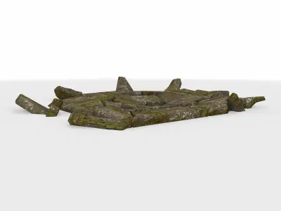 stone base 02  3D model