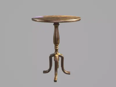 Vintage Table 3D model purchase