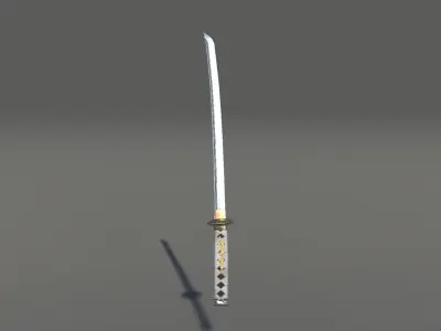 Zombie Melee Weapons Bundle Low-poly 3D model