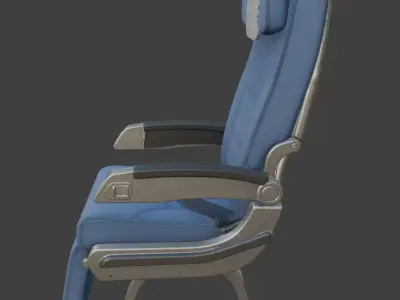 Airplane chair 3D model purchase