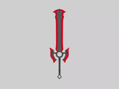 W96-SWORD MODEL  Low-poly 3D model