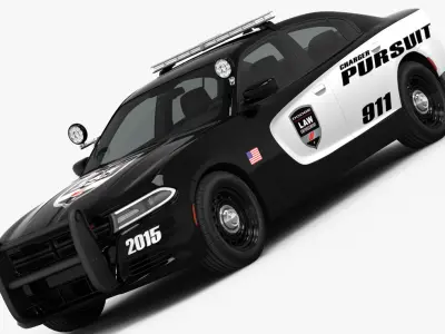 Dodge Charger Pursuit 2015 3D model