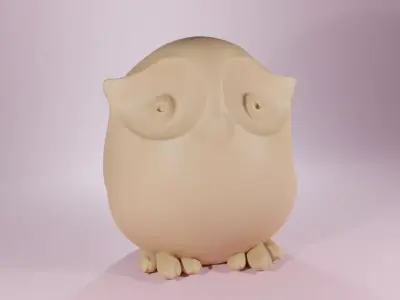 Free Baby Owl Sculpt Free 3D model