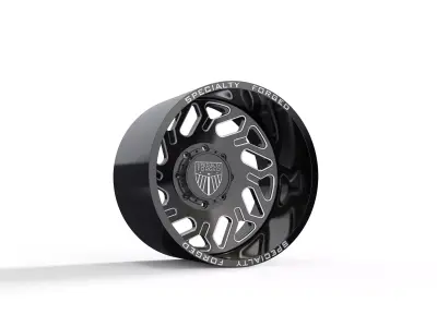 REAR SPECIALITY FORGED D035 WHEEL 3D MODEL 3D model