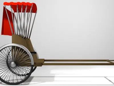 Rickshaw - Basic 3D model