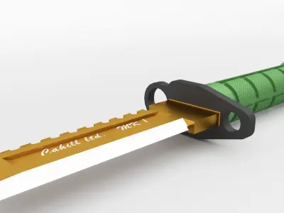 M9 Bayonet 3D model buy