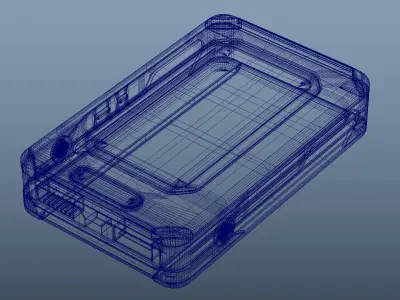 Portable Jump Starter Low-poly 3D model