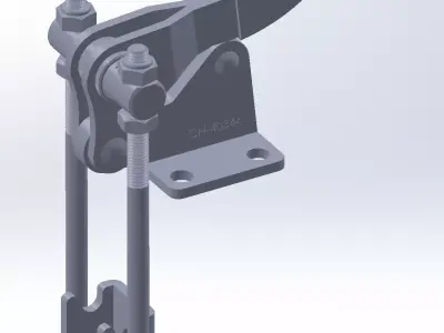 GP-1344 metal clamp Free 3D model