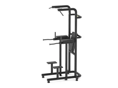 Technogym Bench Chin Up Dip Leg Raise 3D model