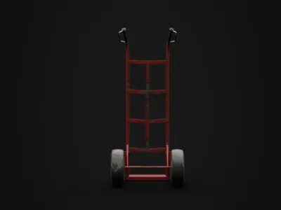 Hand Truck 3D model buy