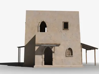 Arab x39 Low-poly 3D model