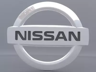 Nissan logo  3D model