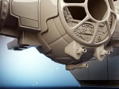 TIE Crawler 3D print model