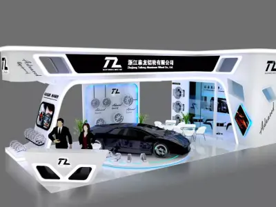Exhibition - Area -6X12-3DMAX2012-05 3D model