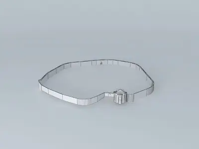 Castillo de Granadilla Free 3D model