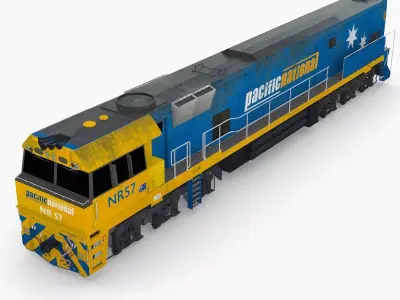 NR57 Australian Locomotive 3D model