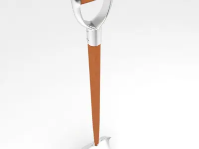 Spade 3d model shovel 3D model