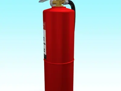 Fire Extinguisher 3D model 13
