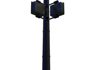road stop 3D model