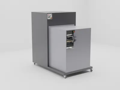Foxing Grinder Machine 3D model