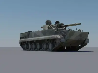 BMP-2 armoured vehicle 3D model purchase