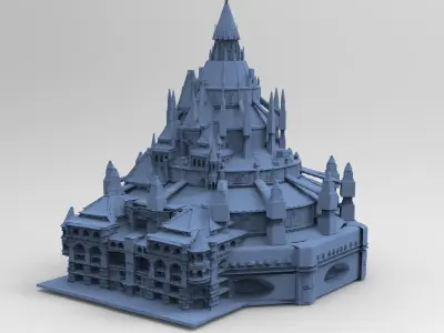 Minister for magic Grand Tower  3D model