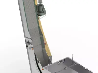 Cap Sorting Elevator Low-poly 3D model