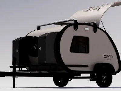 Bean Trailer 3D model