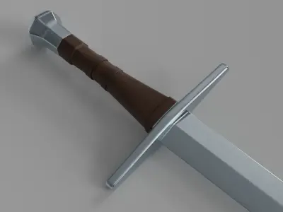 longsword 3D model