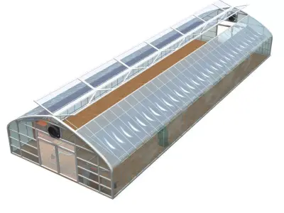 plastic hothouse 3D model