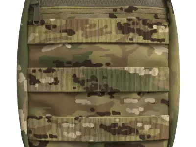 Military Tactical Utility Pouch v1 - Marvelous Designer 3D model