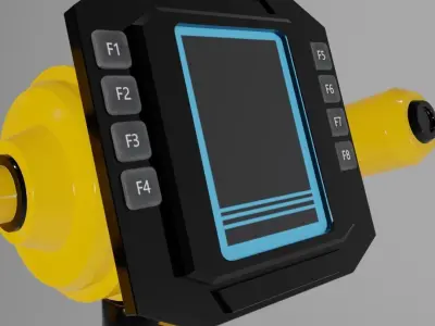 Studio Work Light 3D model