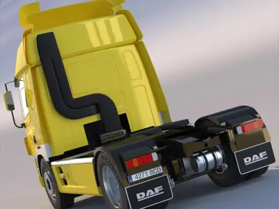 DAF CF85 Super Cab 3D model