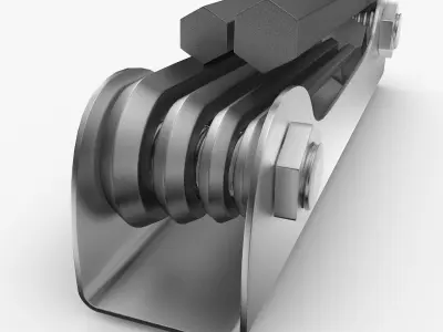 Allen Wrench Tool 3D model