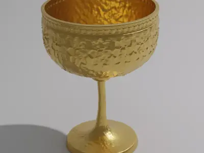 antique cup 3D model
