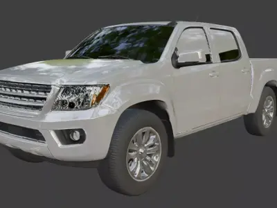 Pickup Truck 3D Model 3D model buy