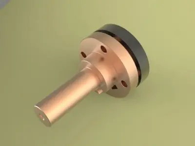 Slitting Saw Arbor Free 3D model