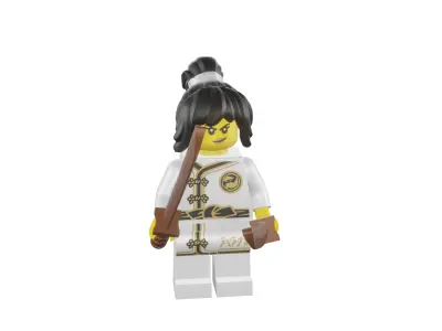 3D print minifigure - 71019-2-Spinjitzu-Training-Nya 3D print model