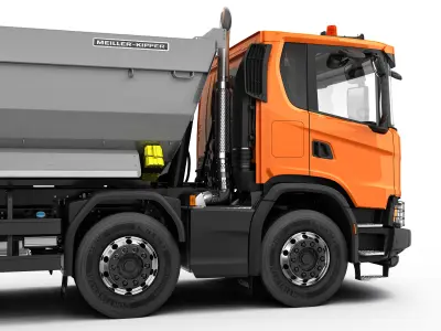 Truck XT 8X4 3D model