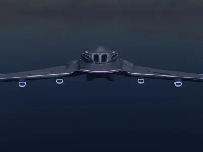 Spaceship Alien Ufo 3D model