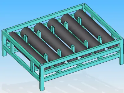 Pallet 3D model get